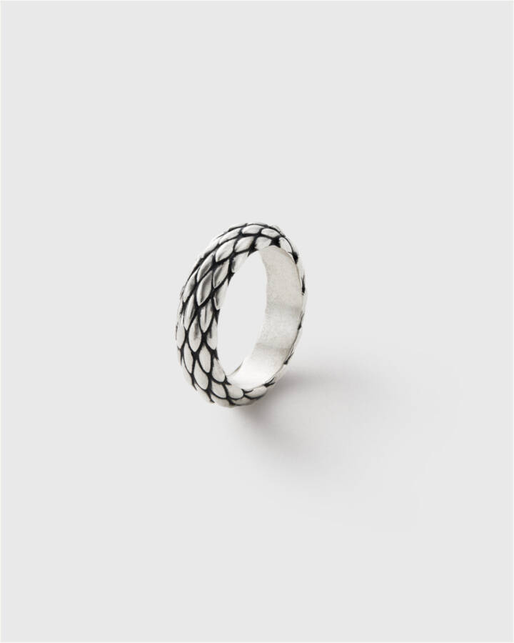 Serpent Ring, Silver, Wildsons, Product Image