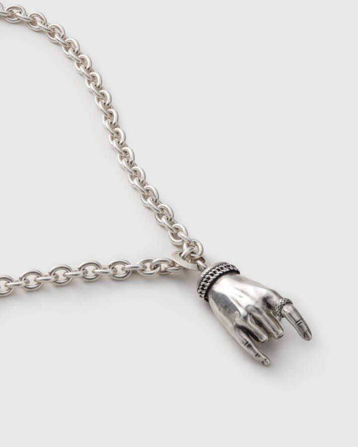 Rebel Pendant Charm, Silver, Wildsons, Product image