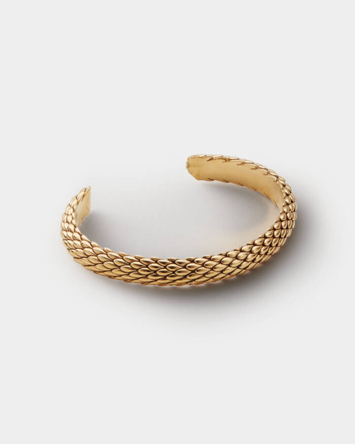 Serpent Bangle Gold, Wildsons, Product Image
